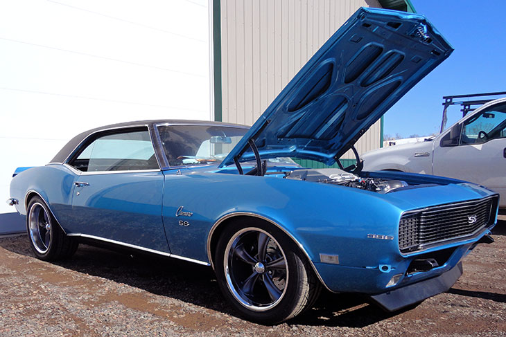Lee Sandstrom's 1968 Camaro with a GM LSA Supercharged Engine