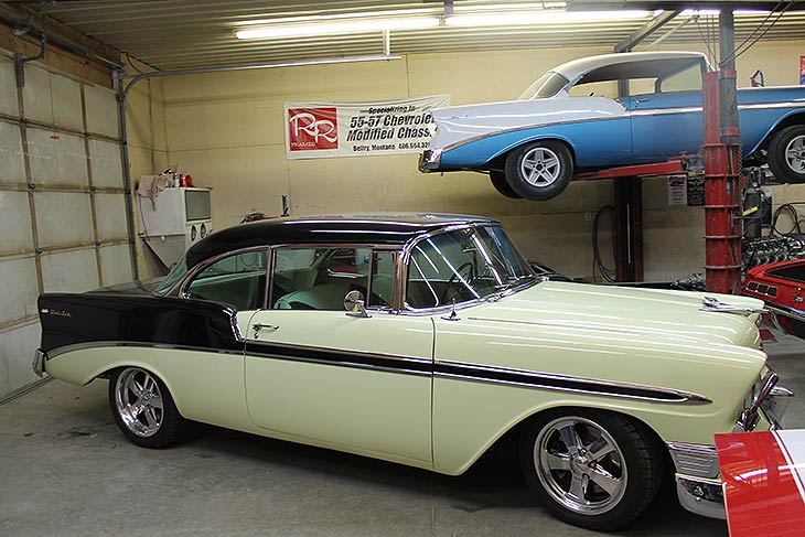 1956 Chevy with a GM LSA Supercharged Engine