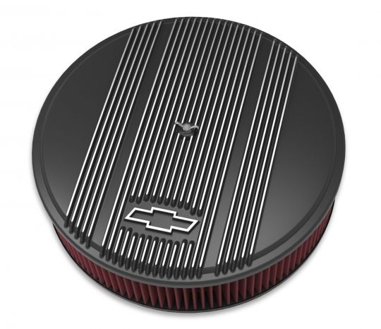 Holley 14 x 3 Air Cleaner GM Muscle Series Black Holley 14 x 3 Air Cleaner GM Muscle Series Black