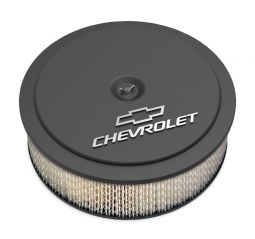 14" x 4" Air Cleaner Kit GM Muscle Series Satin Black Finish w/paper filter