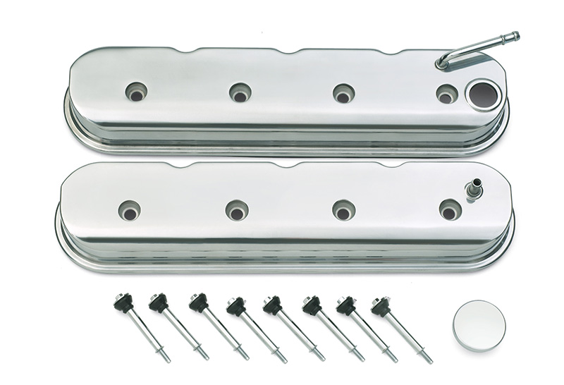 Chevy Valve Cover Kit Polished GM Performance Motor