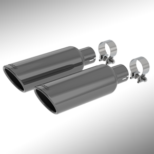 Performance Exhaust Tip by Borla®, Black Chrome: GM Performance Motor