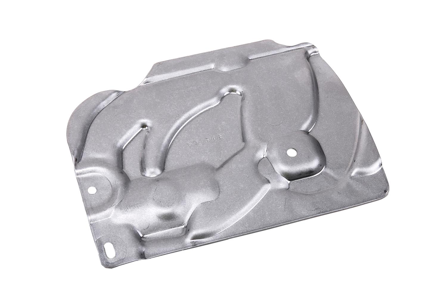 Raw Aluminum Heat Shield For Chevy Starter 