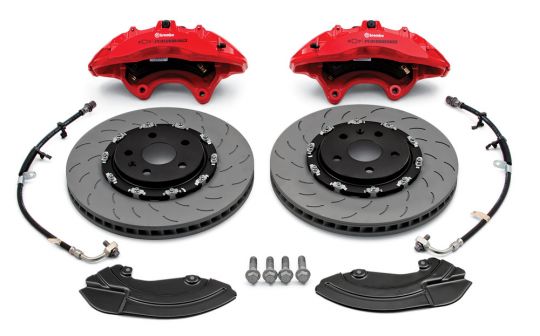 Brembo Performance Front Brake Package Six Piston Calipers Camaro Ls Lt And Ss Gm Performance Motor