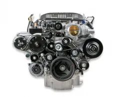 Holley Premium Mid-Mount Complete Accessory System - GM Gen V LT4 Wet Sump Engines
