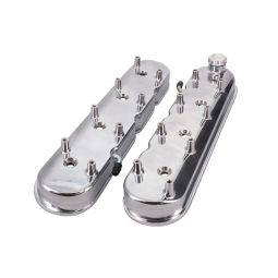 GM LS Cast Aluminum Valve Covers with Coil Mounts - Polished