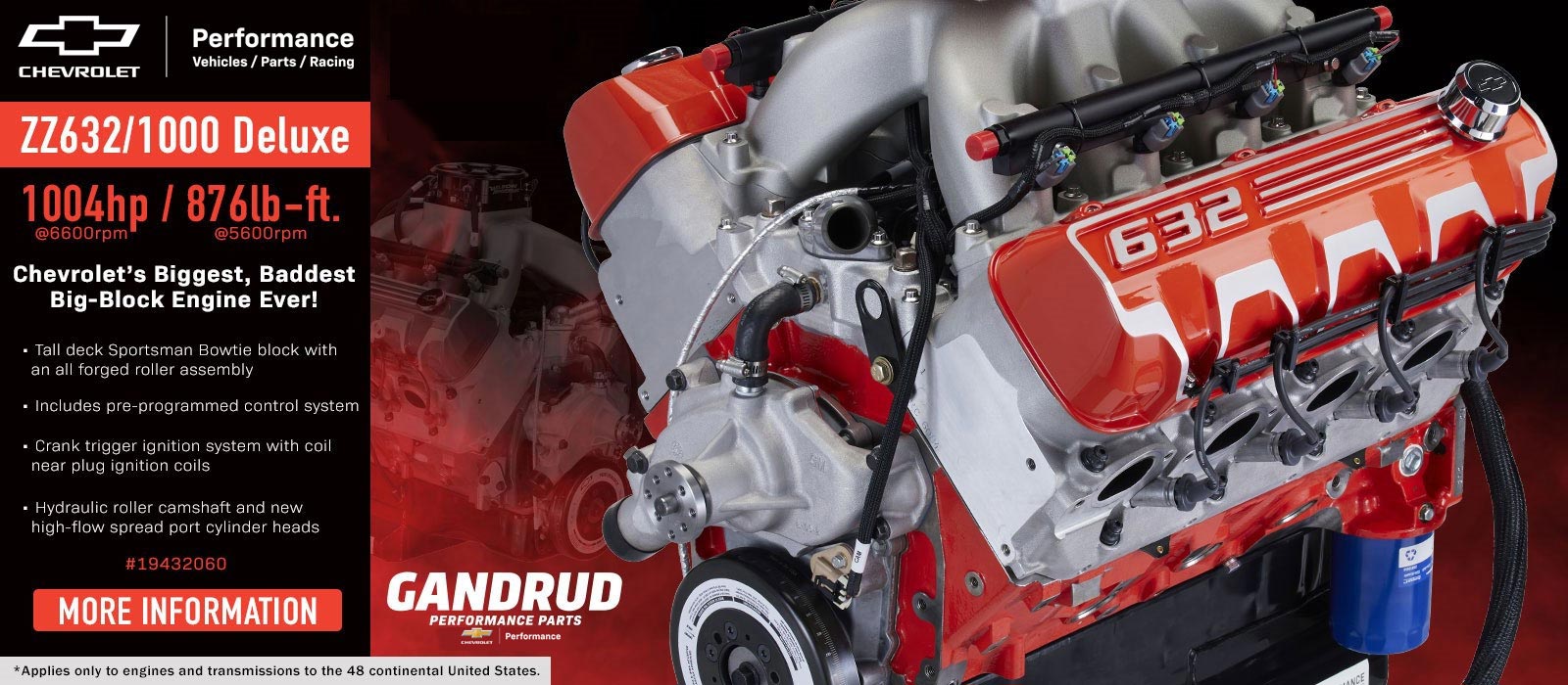All New ZZ632 Crate Engine from Chevrolet Performance