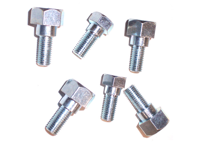 Set Of Six Chrome Bumper Bolts 1/2-13 Thread For 47-72 Chevy Pickup Trucks