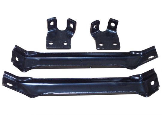thumbnail image 2 of 1963-1966 Chevy GMC C10 Fleetside Rear Bumper Bracket Set - 4 Pieces, Steel, Primed Finish 2 of 6