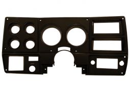 Brothers Trucks Instrument Bezel - Without A/C - Black/Silver