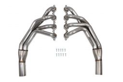 1967-69 GM F-Body LT-Swap Long Tube Headers, 2" x 3", 304SS - Brushed Finish, For use with DSE (Detr