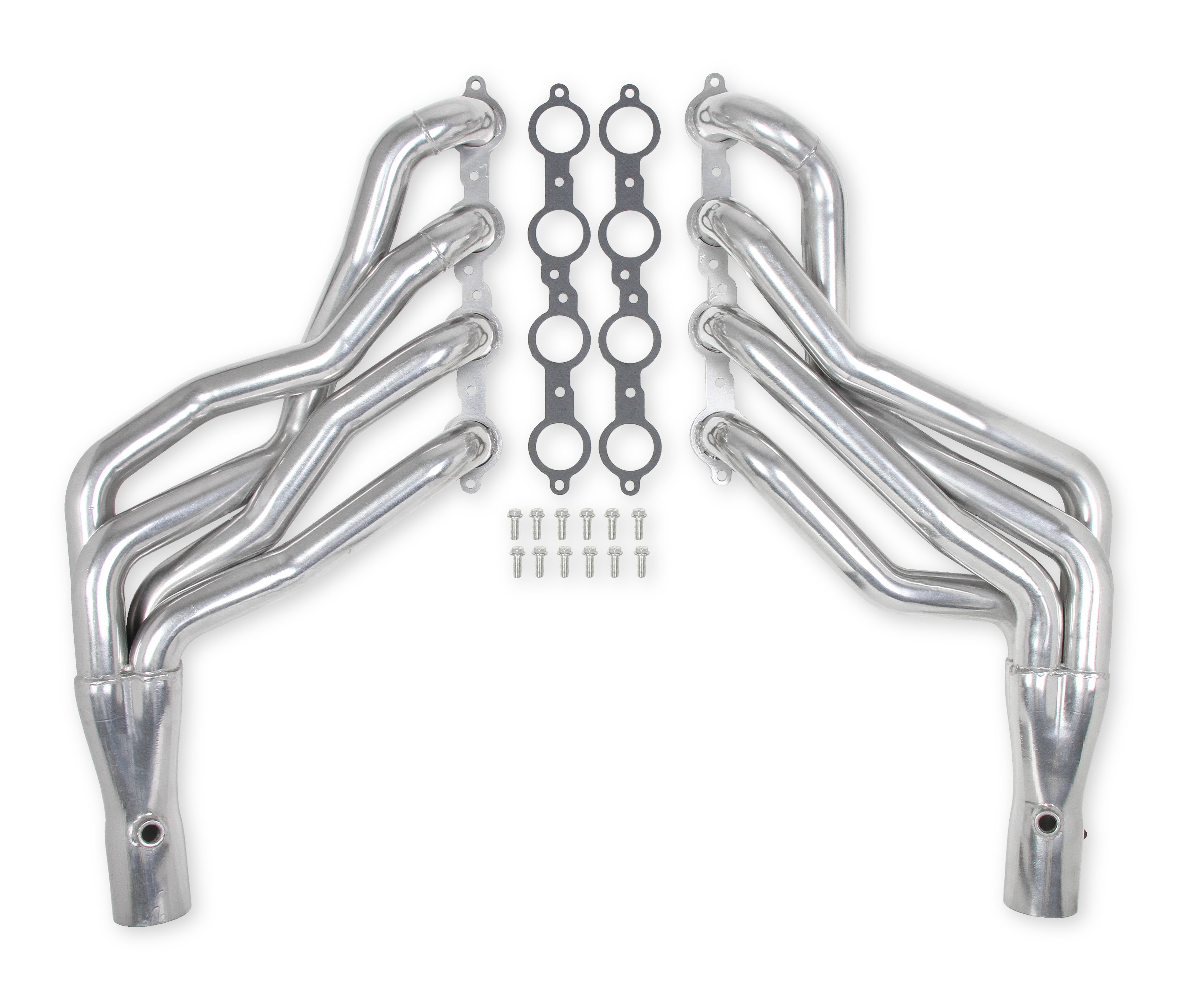 19681972 GM ABody LS Swap, 17/8 X 3" Long Tube Headers, Silver