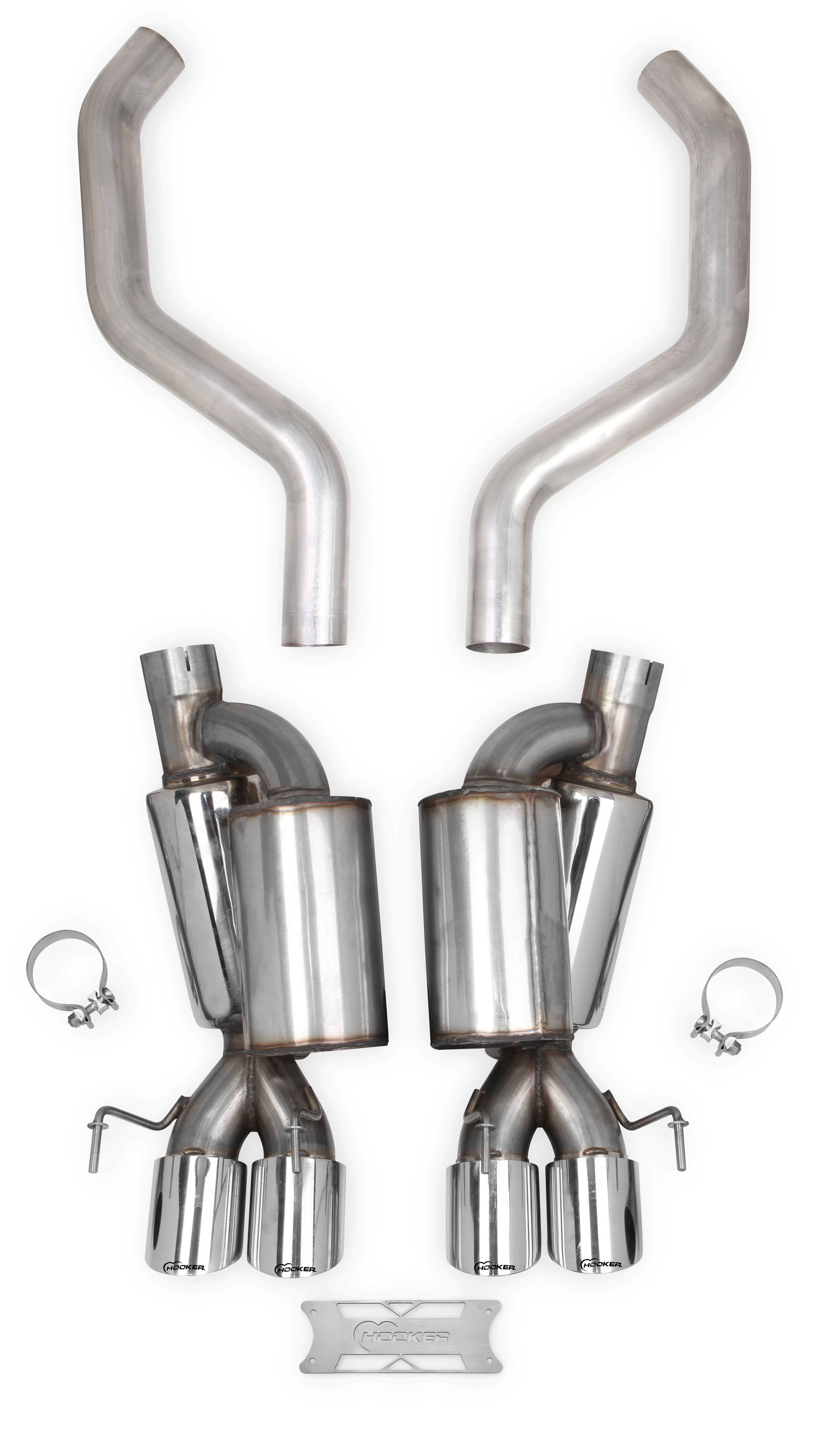 20062013 Chevrolet C6 Corvette Z06 3" AxleBack Exhaust Kit With