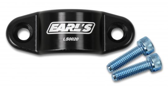 Earl's LS Oil Cooler Block Off Plate w/ 1/8npt Port